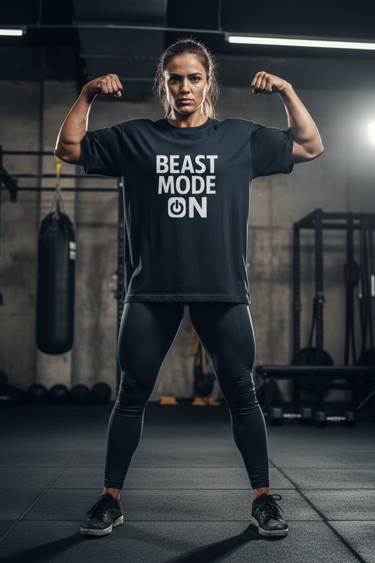 Bold Beast Mode Classic Oversize tee