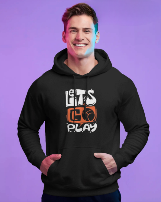 Lets Go Play-Pullover Hoodie