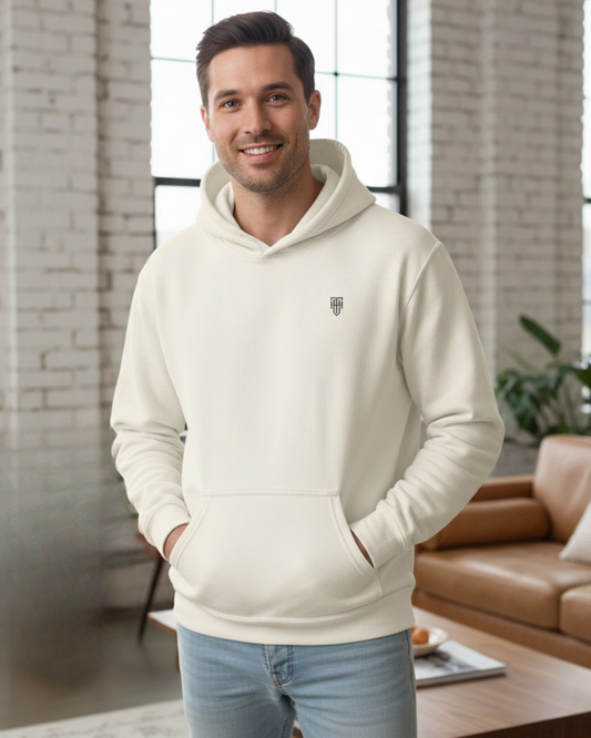 Ivory Shade Men's Pullover Hoodie