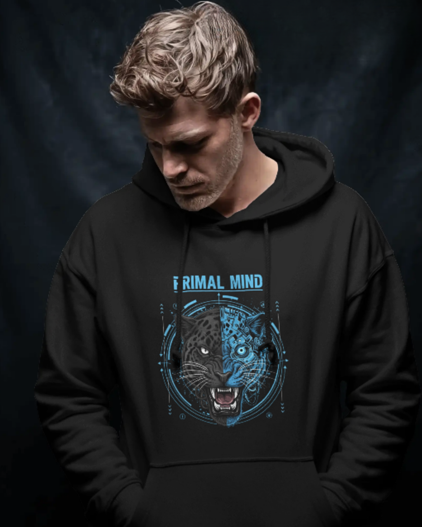 Primal Mind- Oversized Hoodie